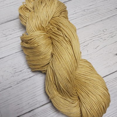 Algodón Peruano Mercerizado Camel 100 Gr Madeja