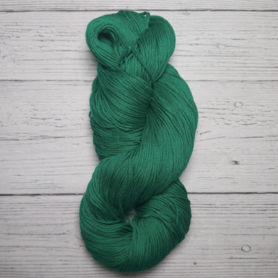 Algodón Peruano Mercerizado Verde Navidad 100 Gr Madeja