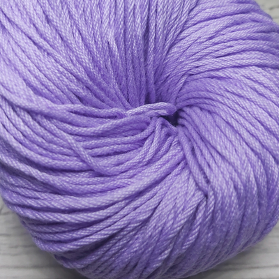 Algodón Peruano Mercerizado Lila 100 Gr Madeja