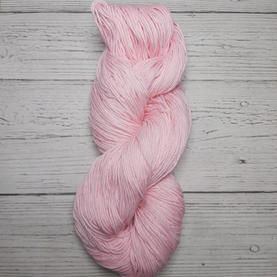 Algodón Peruano Mercerizado Rosa Bebe 100 Gr Madeja