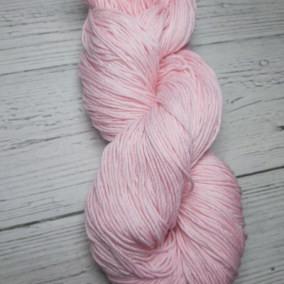 Algodón Peruano Mercerizado Rosa Bebe 100 Gr Madeja