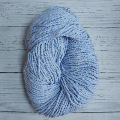 Hilo De Algodón Retorcido s/grueso Celeste - 160g (120 mts)