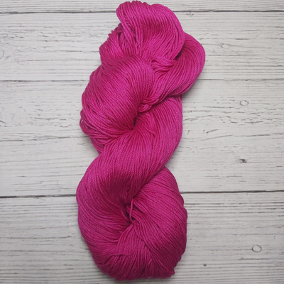 Algodón Peruano Mercerizado Fucsia 100 Gr Madeja