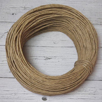 Hilo de Papel Kraft Marrón madeja 2mm (100 mts)