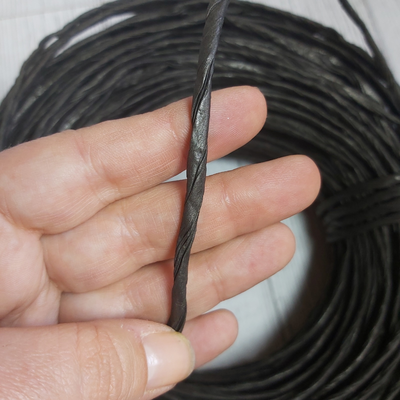 Hilo de Papel Kraft Negro madeja 3mm (100 mts)