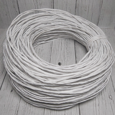 Hilo de Papel Kraft Blanco madeja 3mm (100 mts)