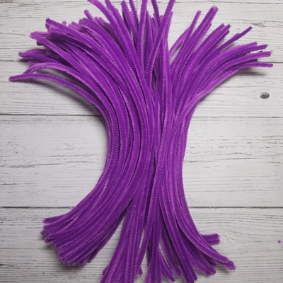 Limpiapipas Obispo De 30 Cm Para Manualidades Flores Deco Navideña