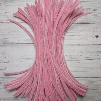Limpiapipas Rosa Viejo De 30 Cm Para Manualidades Flores Deco Navideña