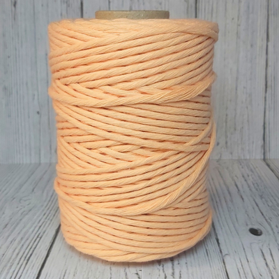 Hilo de Algodón 36 Hebras Salmón - 3mm x 100 mts