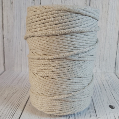 Hilo de Algodón 36 Hebras Visón - 3mm x 100 mts