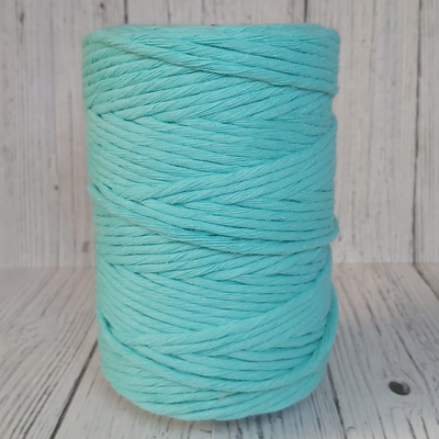 Hilo de Algodón 36 Hebras Verde Agua - 3mm x 100 mts