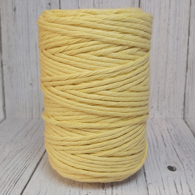 Hilo de Algodón 36 Hebras Vainilla - 3mm x 100 mts