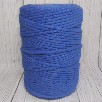 Hilo de Algodón 40 Hebras Azul Francia - 3,5mm x 130 mts