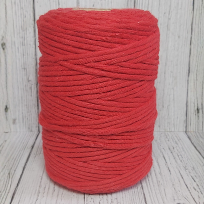 Hilo de Algodón 40 Hebras Rojo - 3,5mm x 130 mts