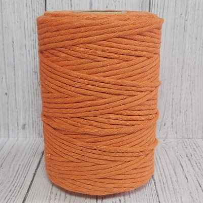 Hilo de Algodón 40 Hebras Naranja - 3,5mm x 130 mts