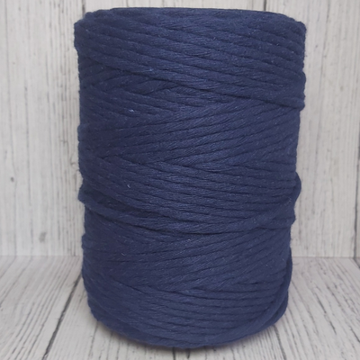 Hilo de Algodón 40 Hebras Azul Marino - 3,5mm x 130 mts