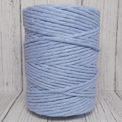 Hilo de Algodón 40 Hebras Celeste - 3,5mm x 130 mts
