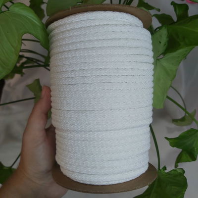 Cordón de polipropileno relleno 6mm Blanco - 50 mts