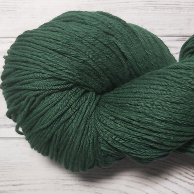 Hilo de algodón 8/6 Verde Navidad - Madeja 150 gr.