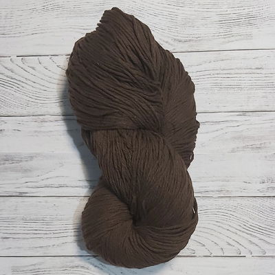 Hilo de algodón 8/6 Chocolate - Madeja 150 gr.