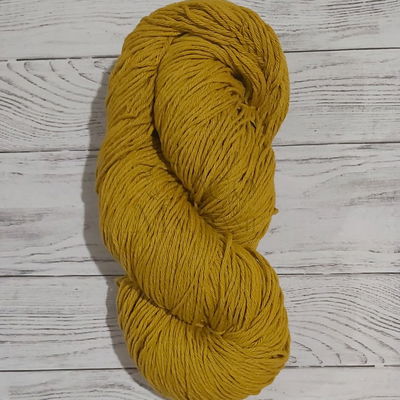 Hilo de algodón 8/6 Mostaza - Madeja 150 gr.