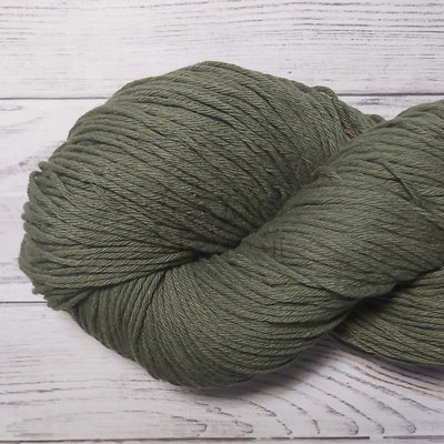 Hilo de algodón 8/6 Verde Muzgo - Madeja 150 gr.