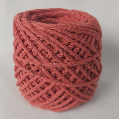 Hilo de algodón 20 h. Rosa Carmesí 2mm x unidad 