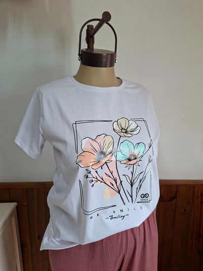 Remera Flower