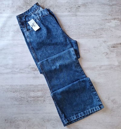 Jean Wide Leg Rigido