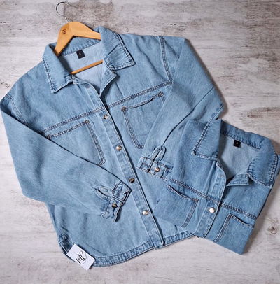 Camisaco Jeans Rigido