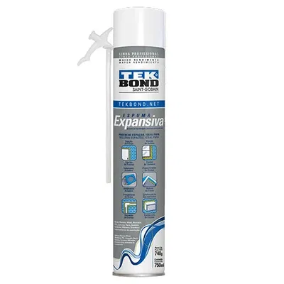 ESPUMA POLIURETANICA C/CANULA TEKBOND X750ML.