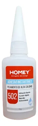 ADHESIVO/PEGAMENTO INSTANTANEO HOMEY 20G.
