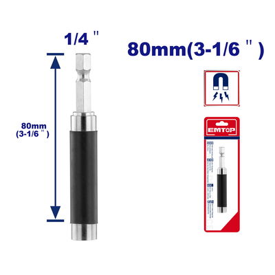 PUNTA EXTENSIBLE MAGNETICA 80MM.