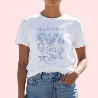 REMERA SEA DE ALGODON