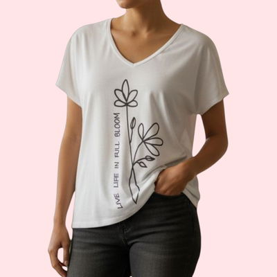 Remera flor