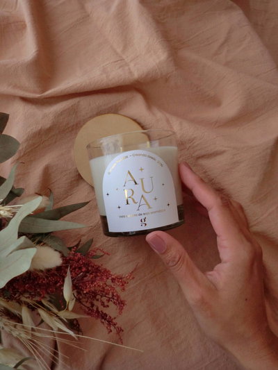 Vela aromática Aura (últimas unidades)