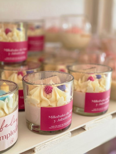 Vela aromática Milkshake de Mora Roja y Jabuticaba