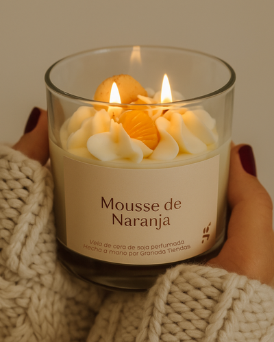 Vela aromática Mousse de Naranja