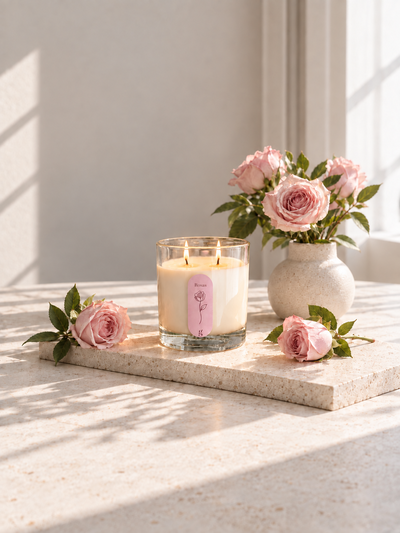 Vela Aromática Té de Rosas | Granada Tiendas