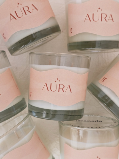 Vela aromática Aura