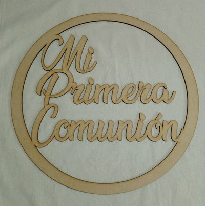 ⛪Cartel Mi Primera Comunión⛪ (A01) 