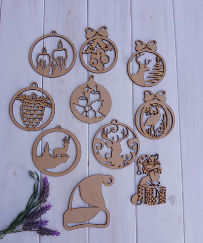 🎄 Esferas navideñas x 10 unidades surtidas🎄 (Combo B)