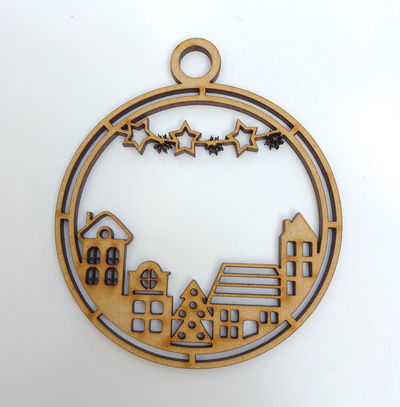 🧑🎄Colgante Corona navideña (CN 5)