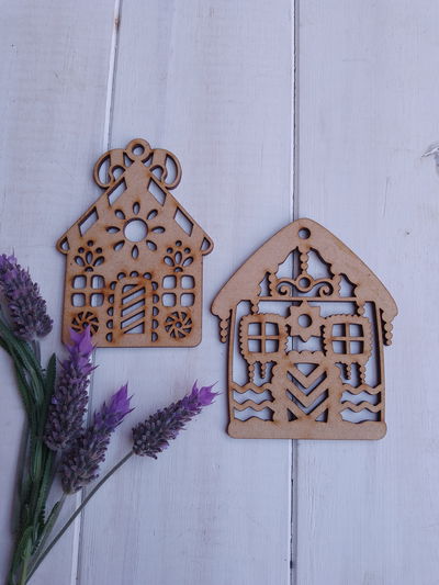🏠Colgante Casita de Navidad 🏡 Pack x 20 unidades (CC04)