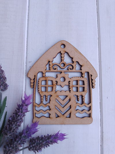🏠Colgante Casita de Navidad 🏡 Pack x 20 unidades (CC05)
