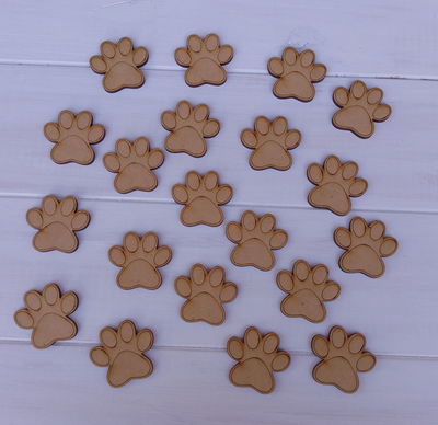 🐾 Huellitas de perro 🐾 Pack x 25 unidades