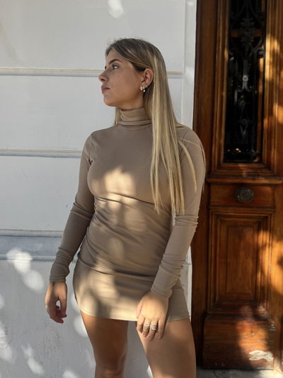 Vestido Avni Beige