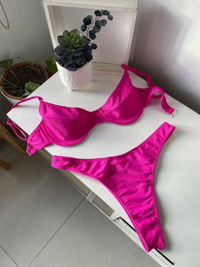 BIKINI ARO PREMIUM COCO FUCSIA
