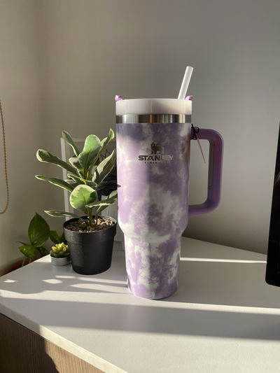 VASO TÉRMICO FRÍO CALOR STANLEY  replica premium 1300 ml LILA