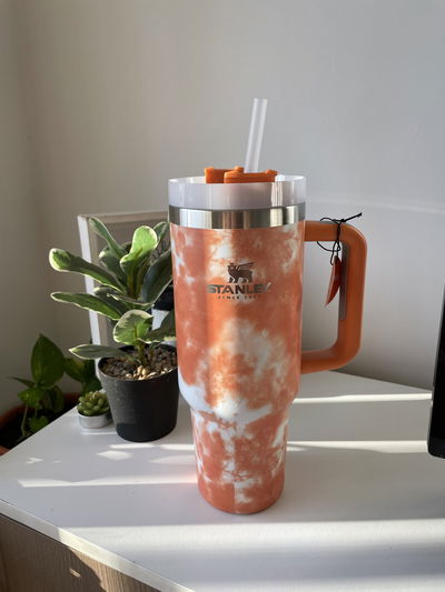VASO TÉRMICO FRÍO CALOR STANLEY  replica premium 1300 ml NARANJA